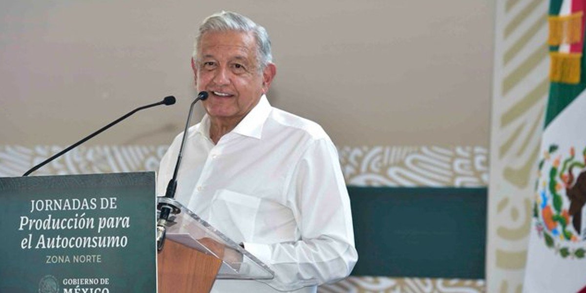 Recuerda AMLO que “la panza es primero” para impulsar su plan de producción y autoconsumo de alimentos