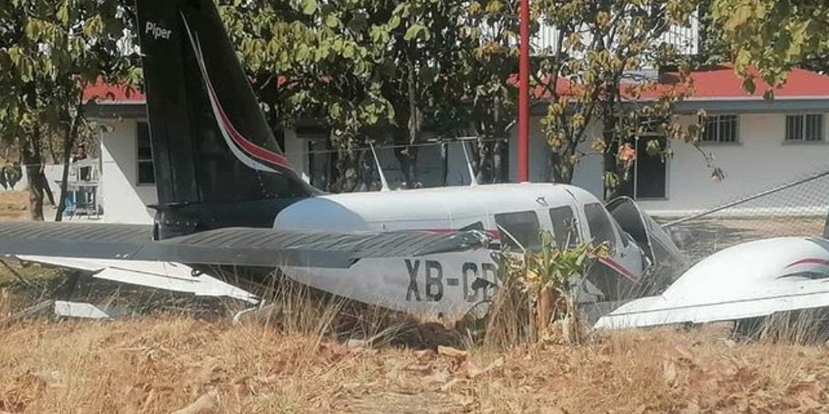 Sufre percance aeronave donde viajaba alcaldesa de Tepic Geraldine Ponce; esto es lo que se sabe