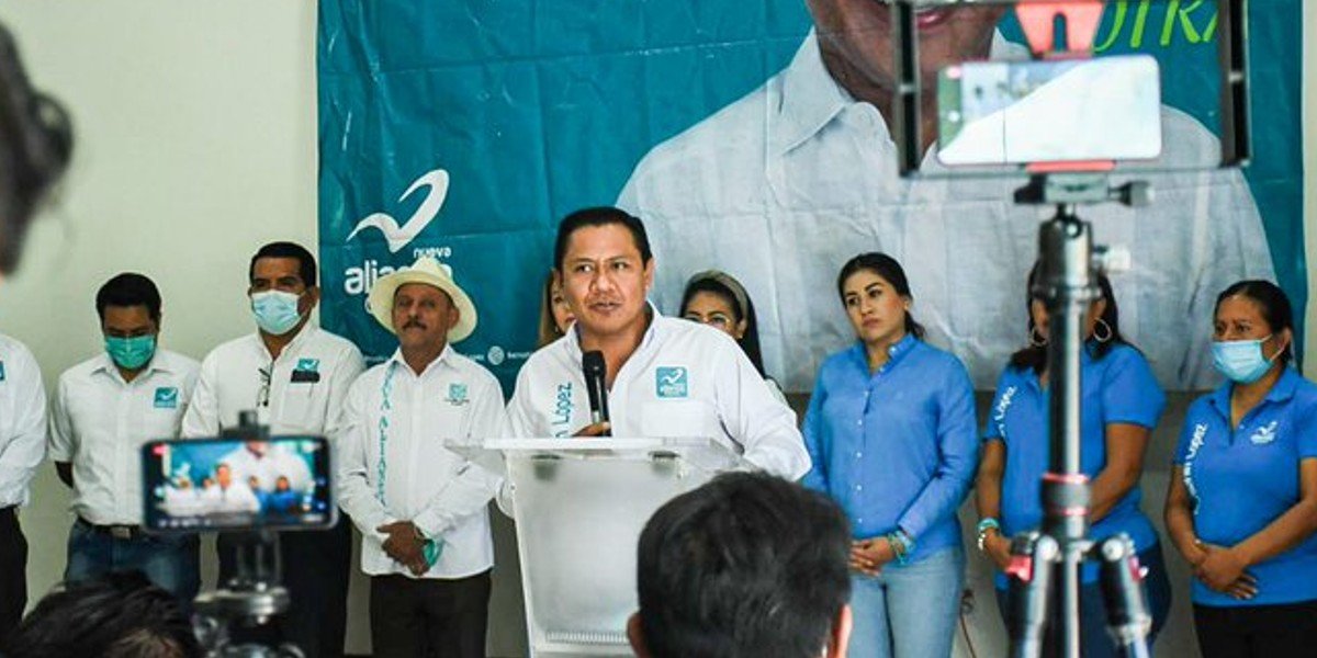 Elecciones 2022: candidato de Nueva Alianza Bersahín López plantea decálogo para la “Refundación Política” de Oaxaca