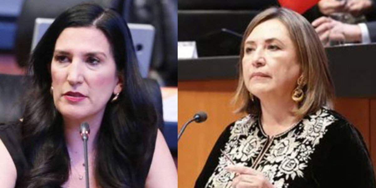 Salen chispas entre Kenia López Rabadán y Xóchitl Gálvez