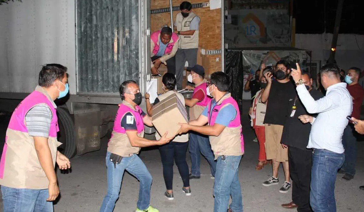 Elecciones 2022: Arriban 548 mil 446 boletas a instalaciones del IEPEC en Gómez Palacio