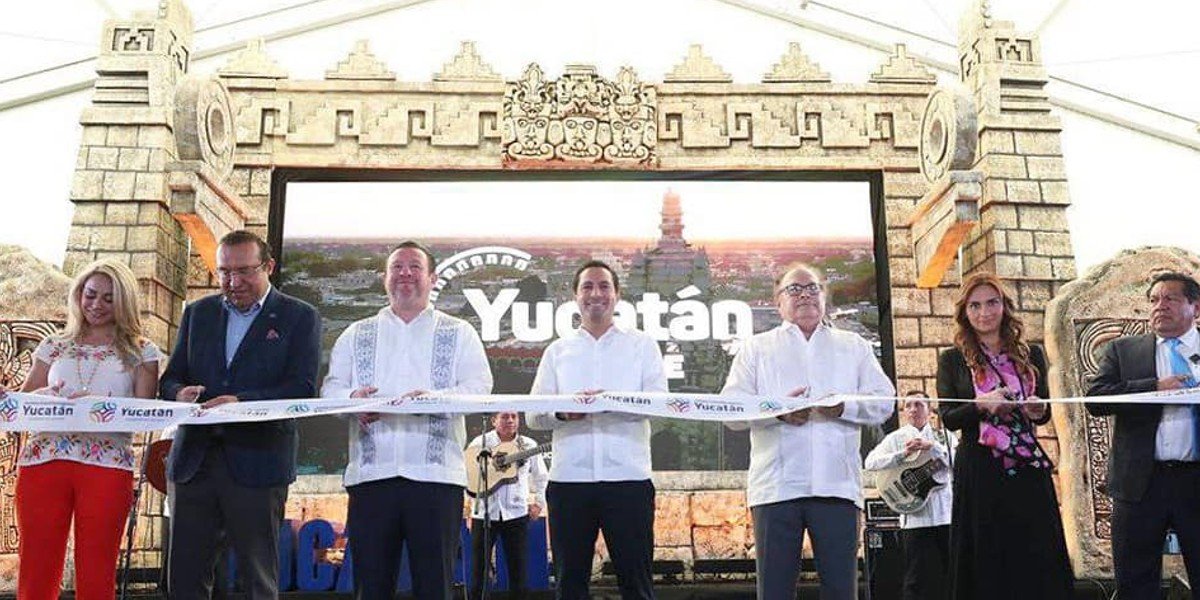 Mauricio Vila inaugura Yucatán Expone en la Magdalena Contreras para reactivar turismo y gastronomía