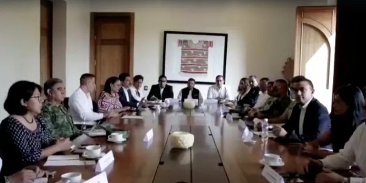 Elecciones 2022: instalan autoridades federales y locales en Oaxaca mesa de seguridad especial para la elección