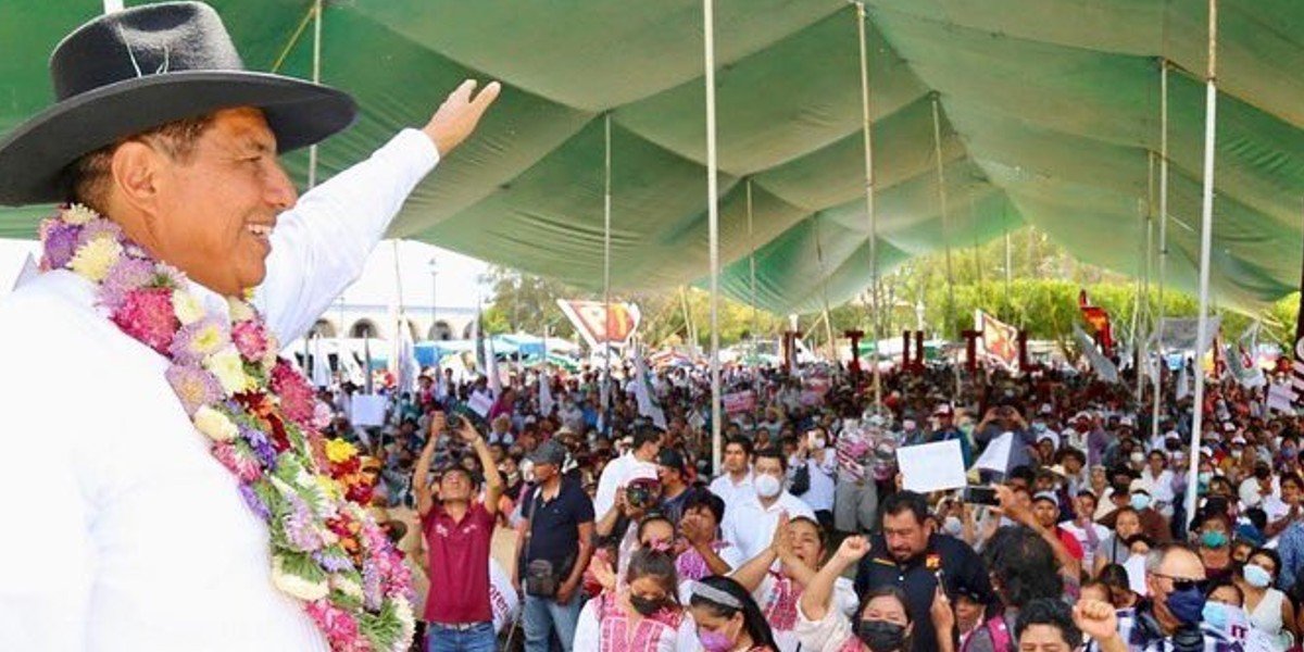 Elecciones 2022: Salomón Jara se mantiene en la punta de las preferencias con 51.77% en Oaxaca, según encuesta de Cripeso