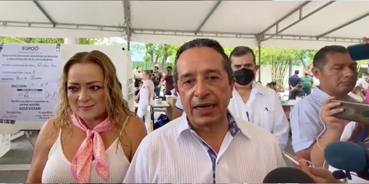 Elecciones 2022: el gobernador Carlos Joaquín González invita a la ciudadanía tras emitir su voto