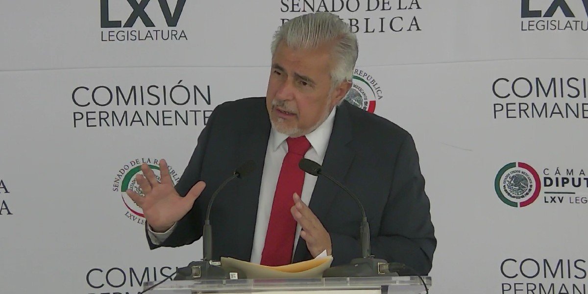 José Narro en espera de apoyo desde Segob por la Mesa Directiva del Senado