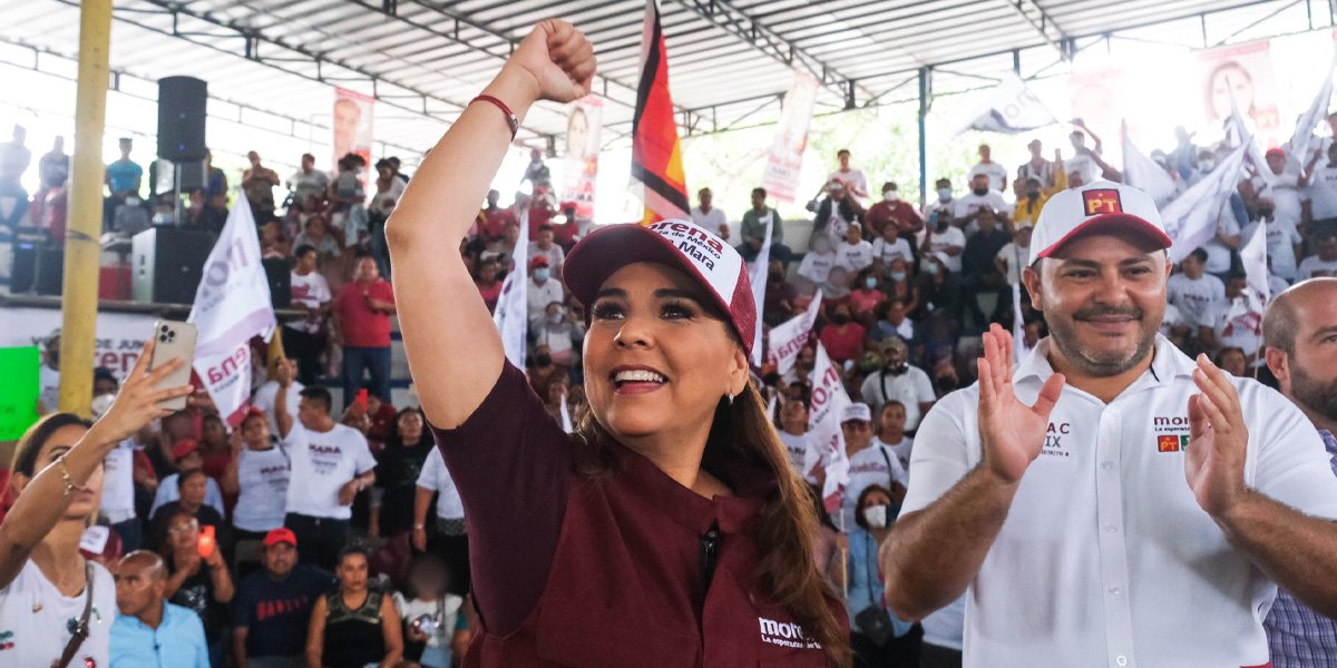 Elecciones 2022: Conteo rápido da ganadora a Mara Lezama, de Morena-PT-PVEM, en Quintana Roo con 55.3% - 58.2%