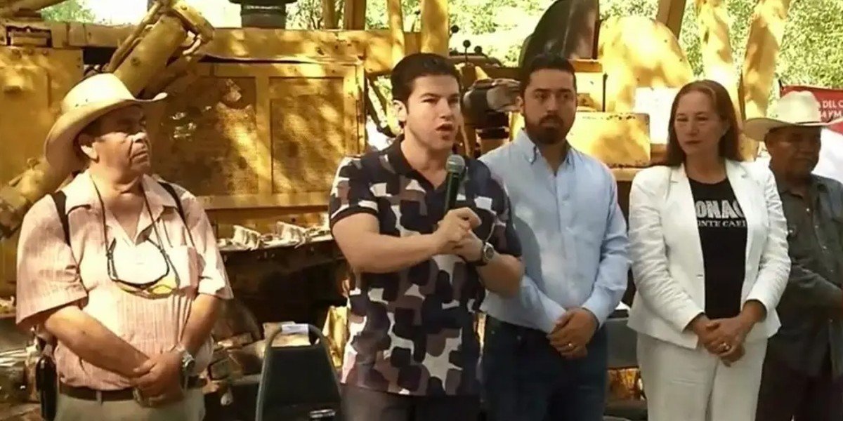 'No mandan ni una chingada despensa', reclama Samuel García a estados