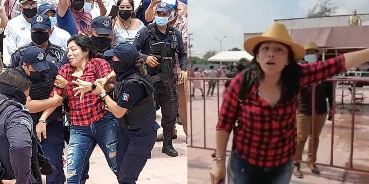 VIDEO. Elección Morena: Detuvieron a diputada en Veracruz tras disturbio