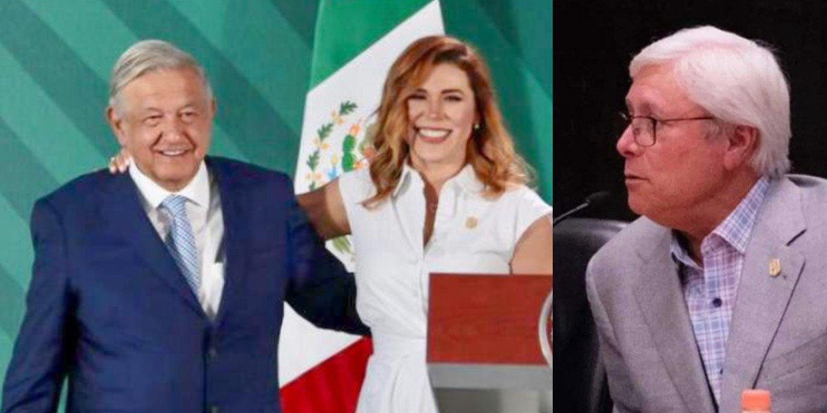 'No está sola', dice AMLO a Marina del Pilar y pide unidad tras señalamientos de Bonilla
