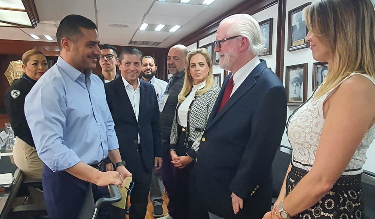 Alcalde de Coyoacán se reúne con Garcia Harfuch para evaluar temas de Seguridad