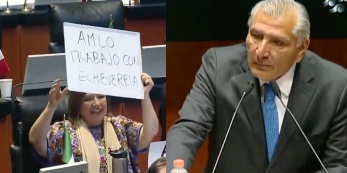 Adán Augusto revira a Xóchitl Gálvez tras decir que ‘AMLO trabajó con Echeverría’