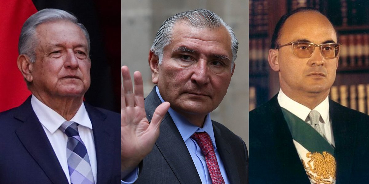 Adán Augusto desmiente que AMLO trabajó para Echeverría, pero 3 colaboradores de la 4T sí lo hicieron