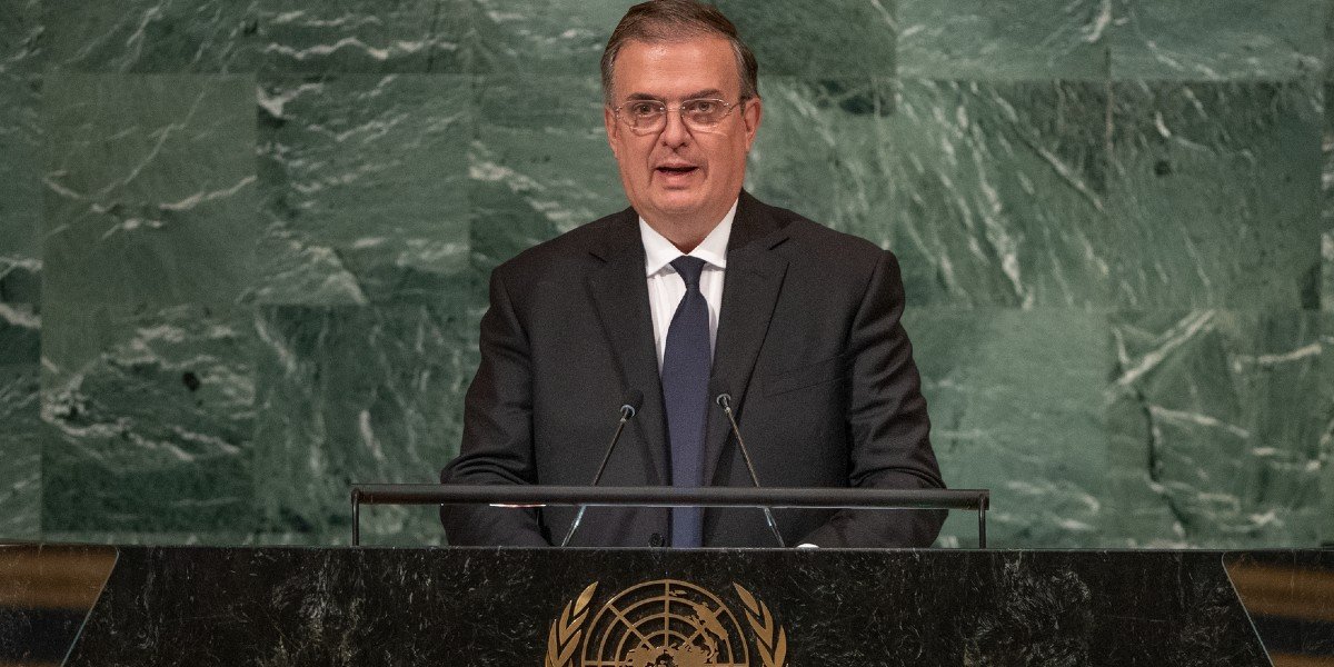 Ebrard reprocha incapacidad del Consejo de Seguridad de la ONU para evitar guerra Rusia-Ucrania