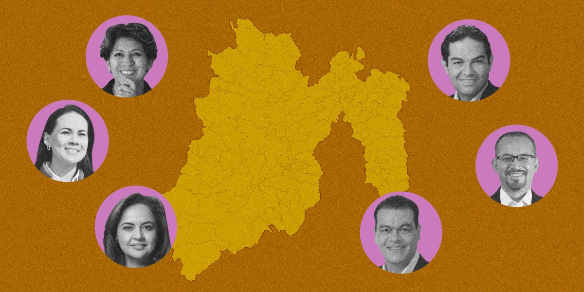 Elecciones 2023: 10 municipios que deben conquistar Delfina, Del Moral, Vargas y Zepeda para gobernar Edomex