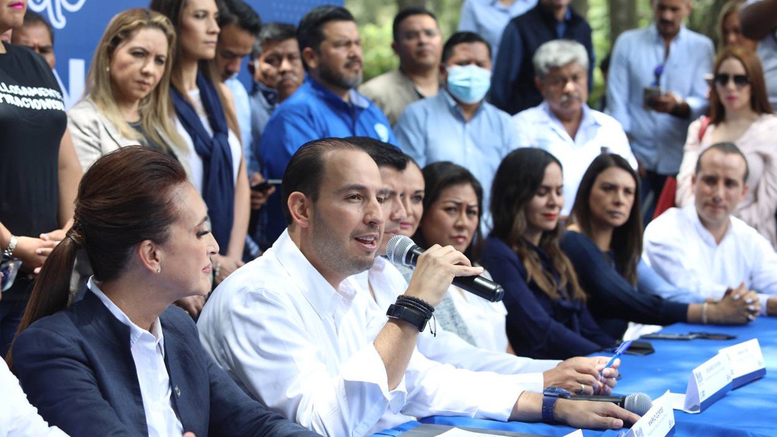 Marko Cortés llama a la unidad para ganar 2024 gubernatura de Puebla: 'vamos a corregir el rumbo'
