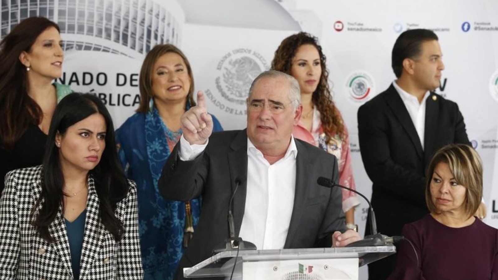 Senadores del PAN cierran filas para votar en contra de ampliar plazo al Ejército en las calles