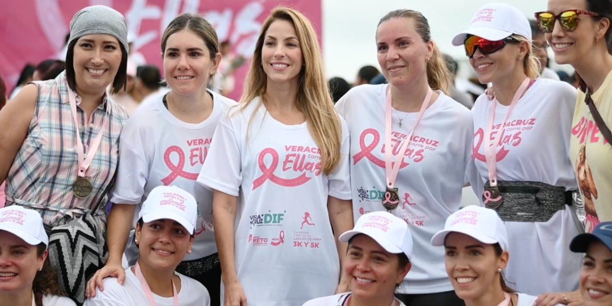 Veracruz se compromete con la lucha contra el cáncer de mama, afirma Patricia Lobeira Rodríguez