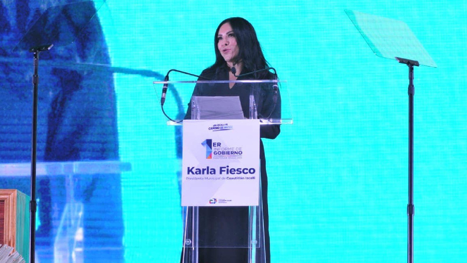 Karla Fiesco García rindió su primer informe de gobierno, destaca grandes avances para Cuautitlán Izcalli