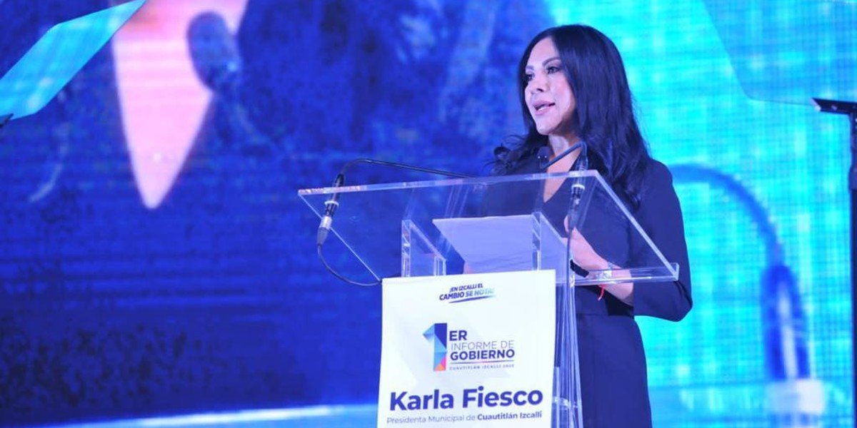 Karla Fiesco rindió su Primer Informe de Gobierno: ‘En Izcalli el cambio ya se nota’