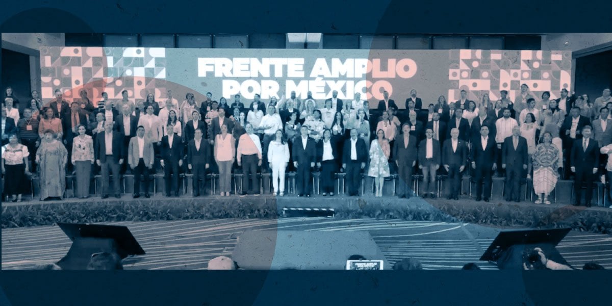 Infografía: ¿Quiénes asistieron a la presentación del Frente Amplio por México?