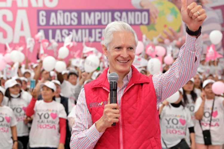 Alfredo del Mazo afirma que el Salario Rosa es el mayor logro de su