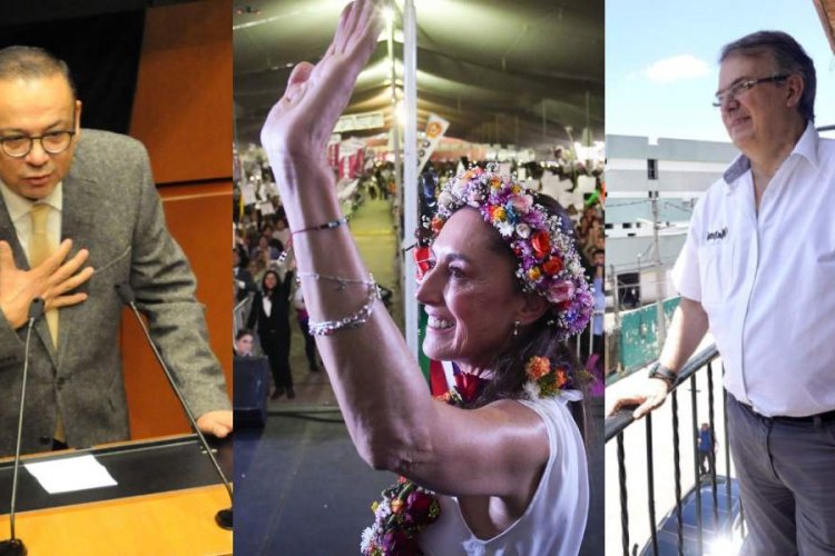 Germán Martínez ve a Sheinbaum como la ganadora en Morena ‘No le veo a