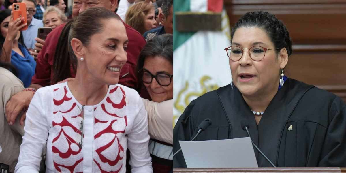 Sheinbaum defiende a Lenia Batres: 'la critican porque busca que nadie gane más que el presidente' - Político MX