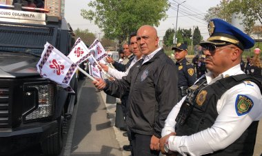 Autoridades arrancan operativo ‘Escudo Semana Santa’ en alcaldía Cuajimalpa