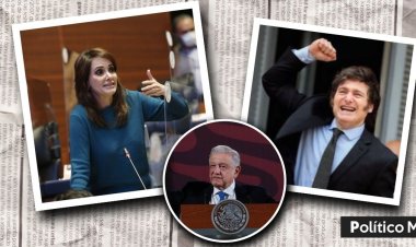 Lilly Téllez 'aplaude' a Milei por hablar de 'la ignorancia de AMLO’