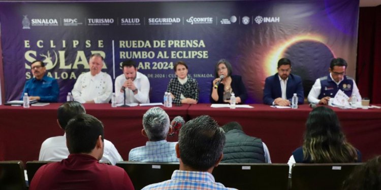 Eclipse solar 2024: autoridades preparan operativo de seguridad en Sinaloa