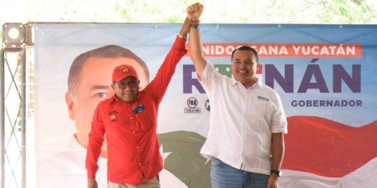 Quiebre en la 4T! Integrantes del PT se unen a Renán Barrera en Yucatán -  Político MX