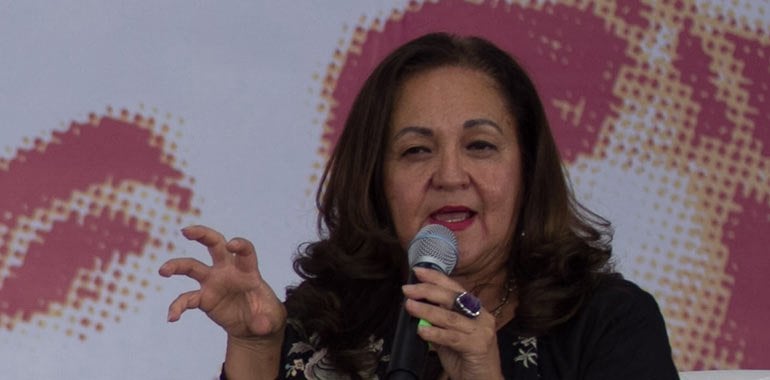 Acusan a Sanjuana Martínez por tráfico de influencias en Notimex; presentan denuncia ante SFP