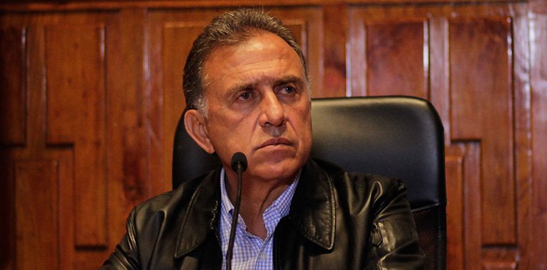 Yunes se lanza contra Cuitláhuac García: no abrimos puerta a delincuentes en Veracruz