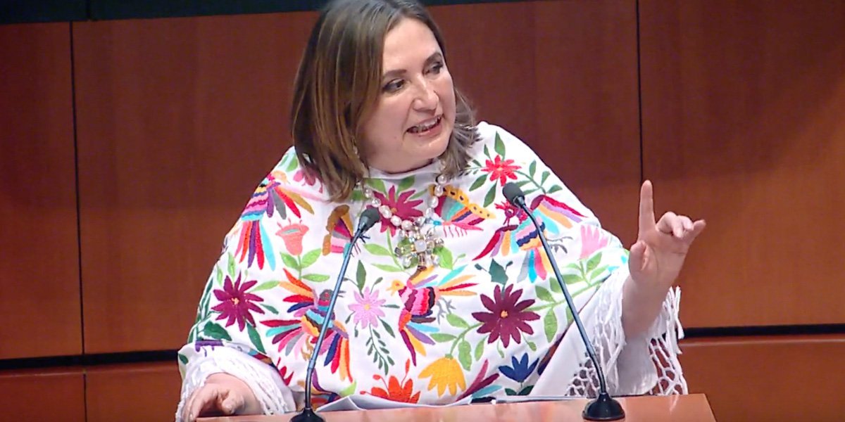 Xóchitl Gálvez dice en el Senado ante paro de mujeres: “no pueden vivir sin nosotras”