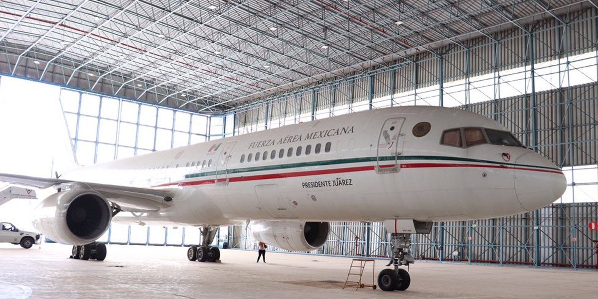 Avión presidencial realizó vuelo de mantenimiento, el primero de 2022