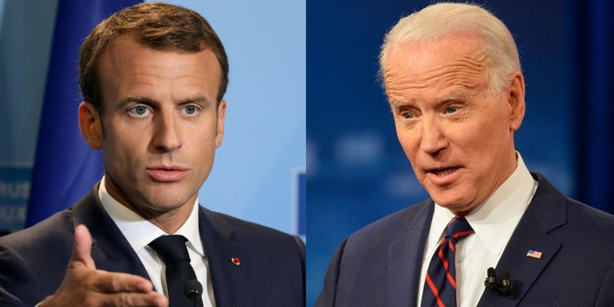Biden y Macron acuerdan reunión en octubre para rebajar tensiones tras crisis de submarinos